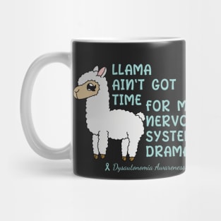 Llama Health Drama Mug